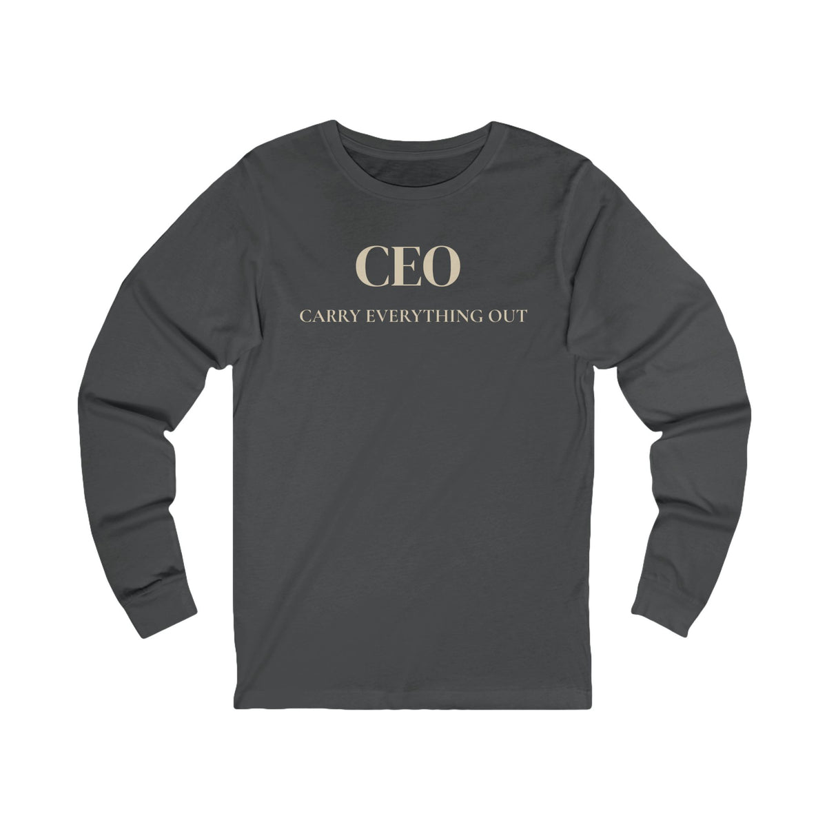 The Support Crew Long Sleeve Tee