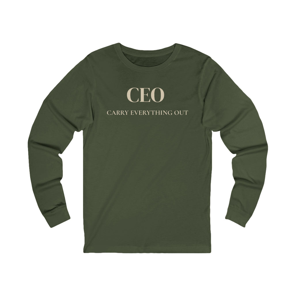 The Support Crew Long Sleeve Tee