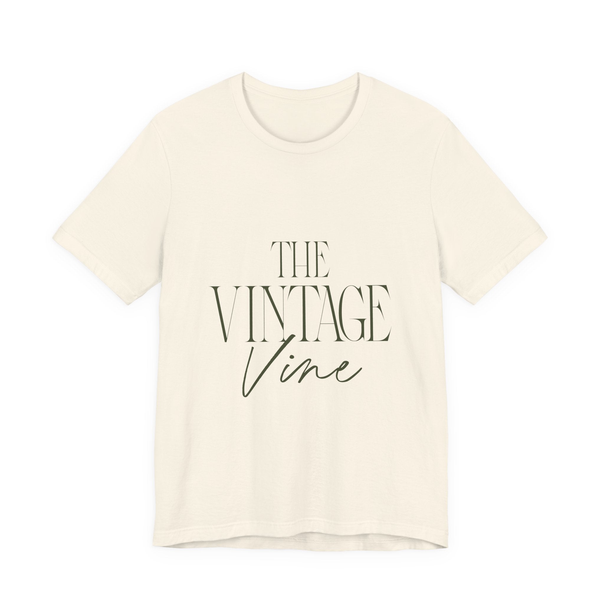 The Vintage Vine Ultra Cotton Short Sleeve Tee