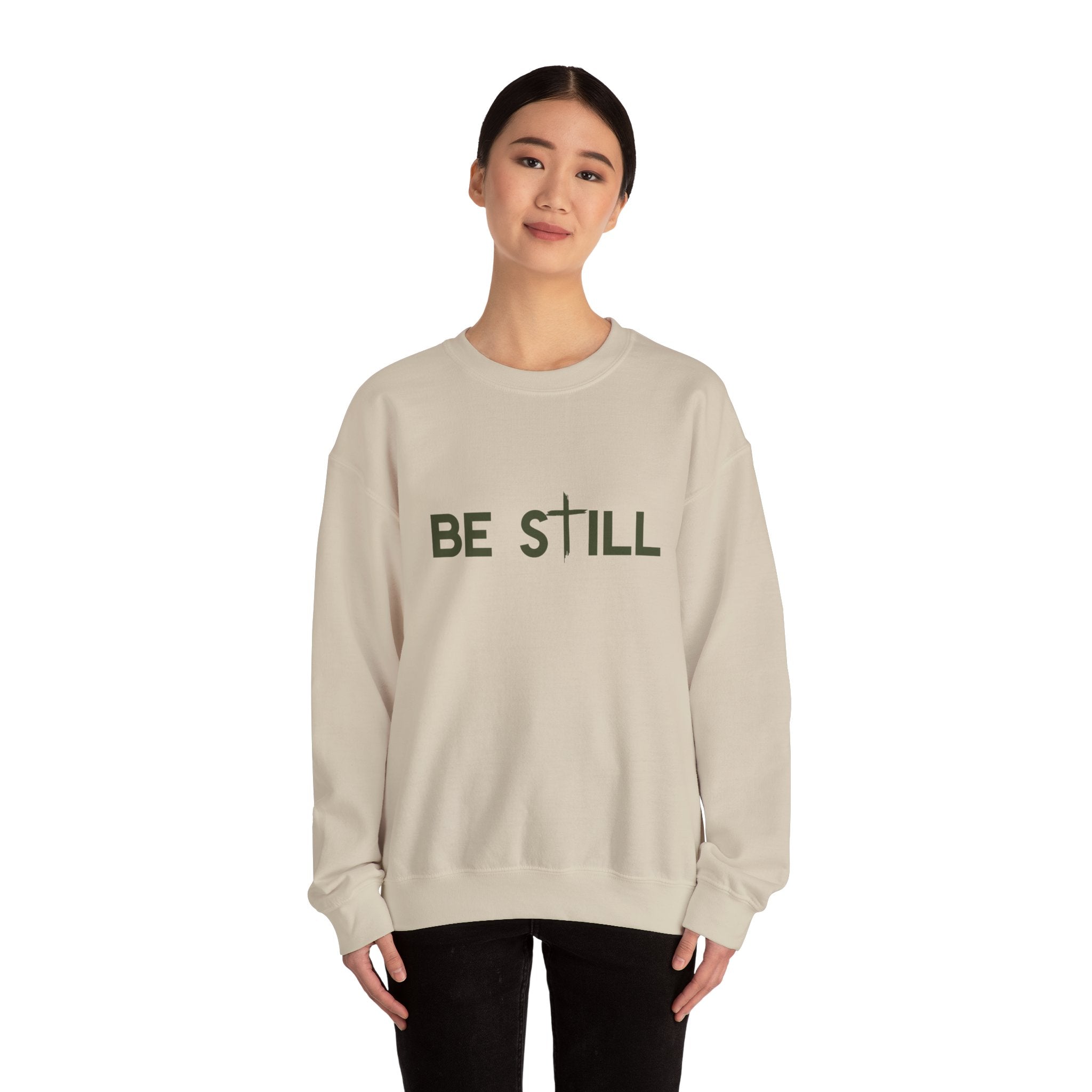 Be Still Crewneck Sweatshirt