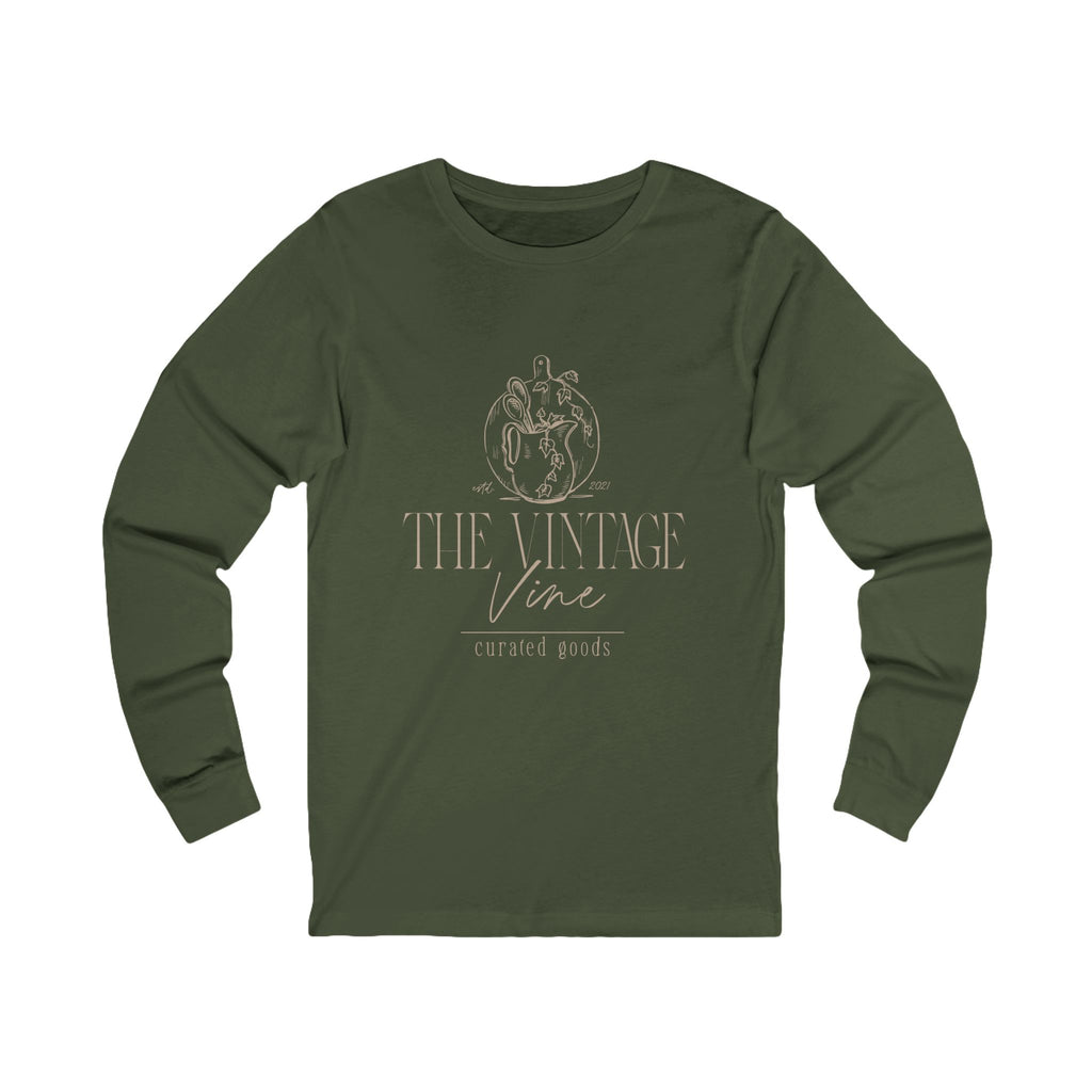 The Vintage Vine Long Sleeve Graphic Tee