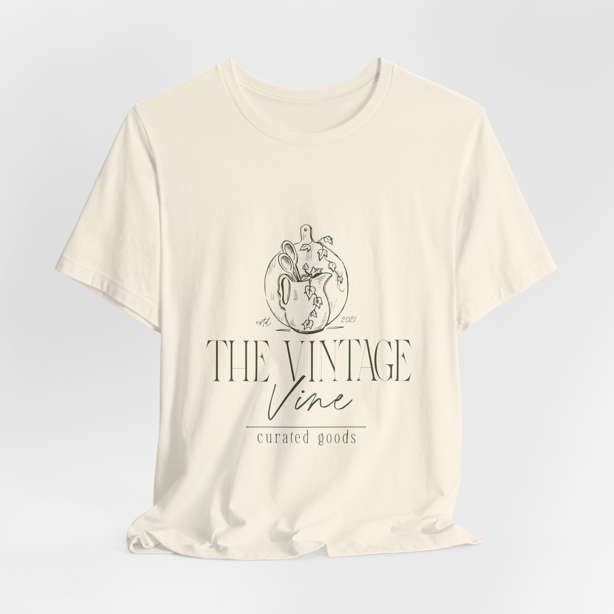 The Vintage Vine Ultra Cotton Short Sleeve Graphic Tee