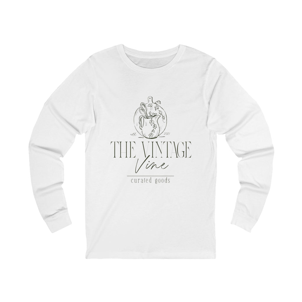 The Vintage Vine Long Sleeve Graphic Tee