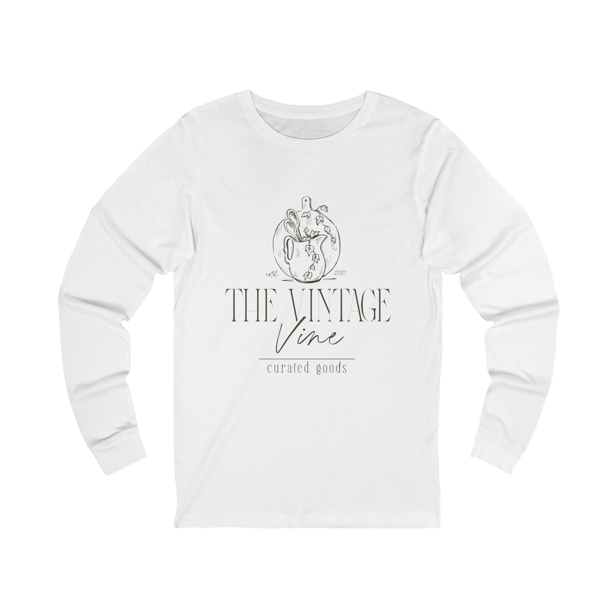 The Vintage Vine Long Sleeve Graphic Tee