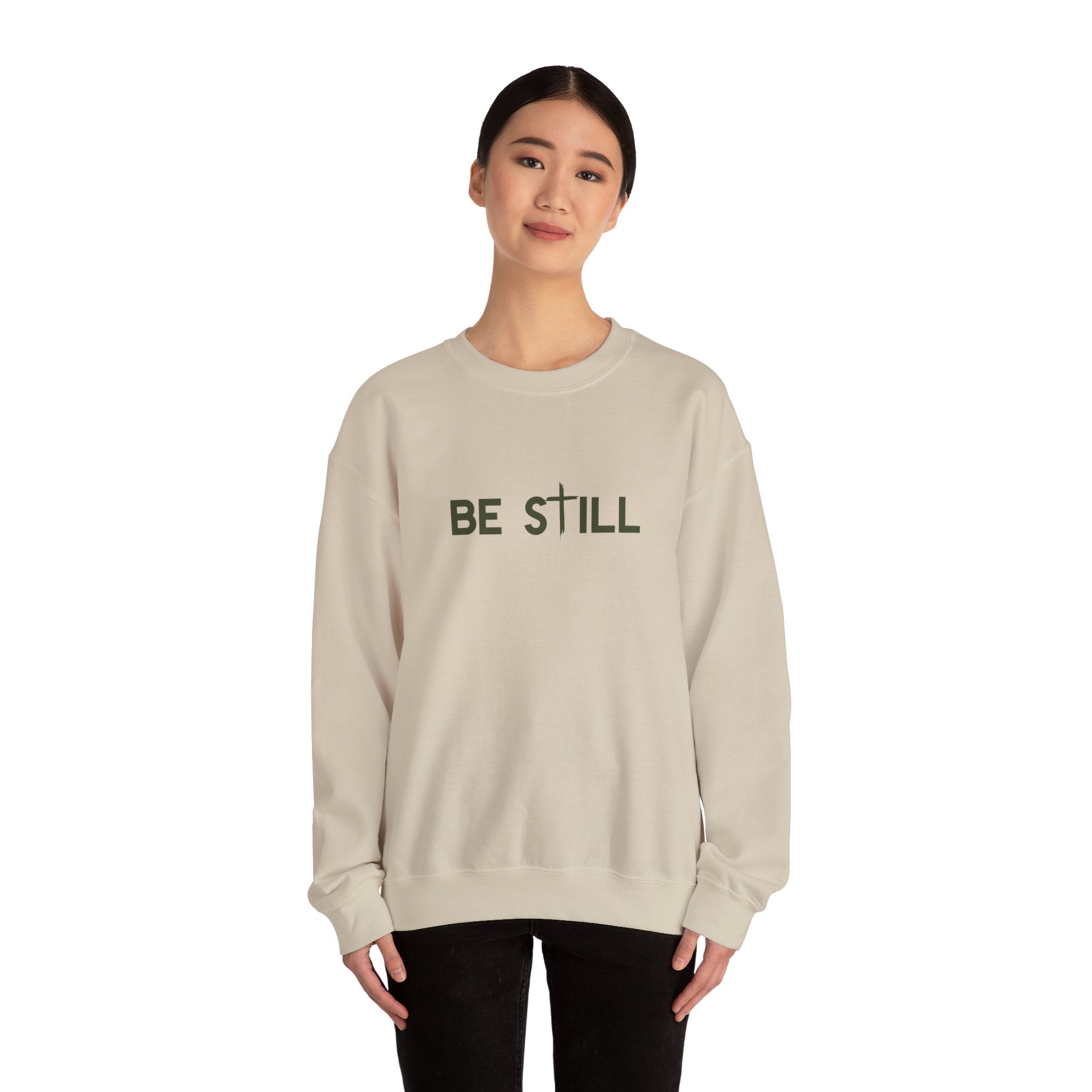 Be Still Crewneck Sweatshirt