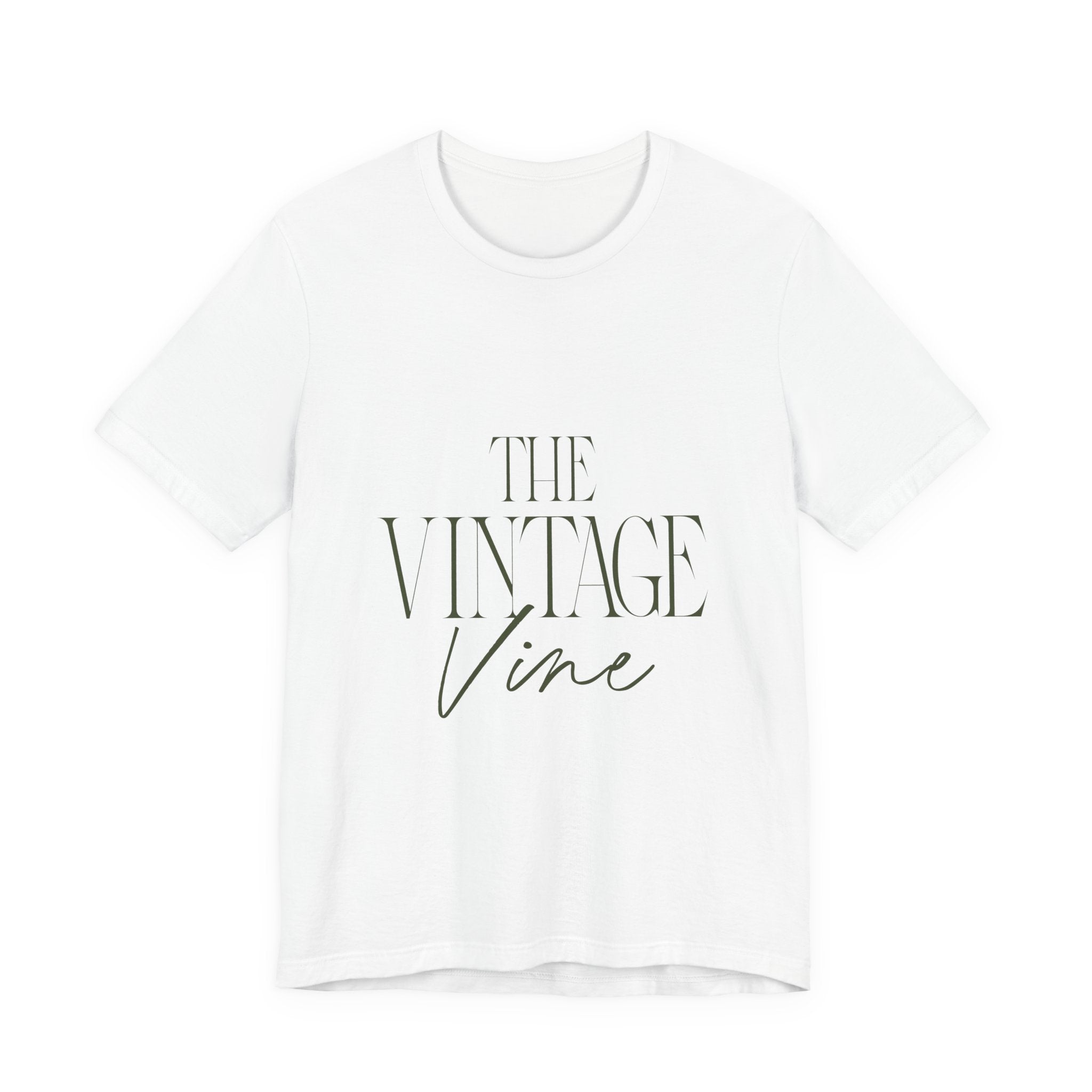 The Vintage Vine Ultra Cotton Short Sleeve Tee
