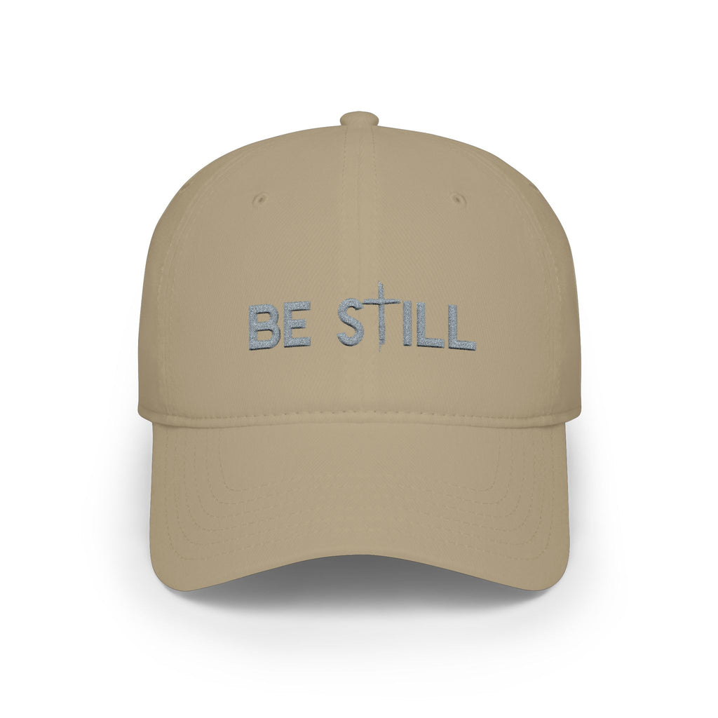 Embroidered Be Still Baseball Cap
