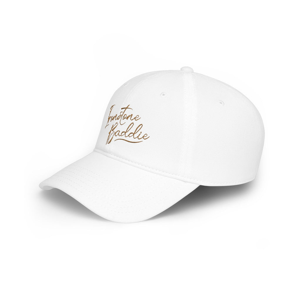 Embroidered Ironstone Baddie Baseball Cap