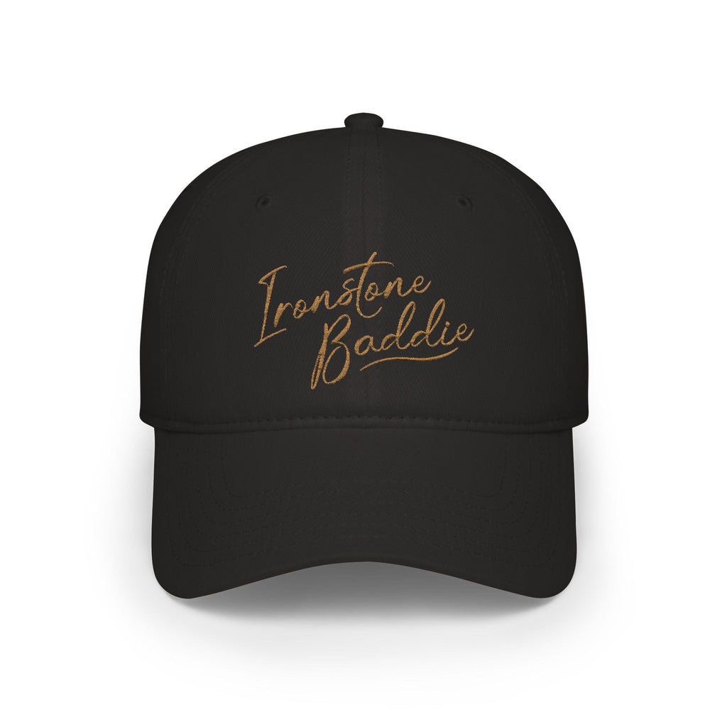 Embroidered Ironstone Baddie Baseball Cap