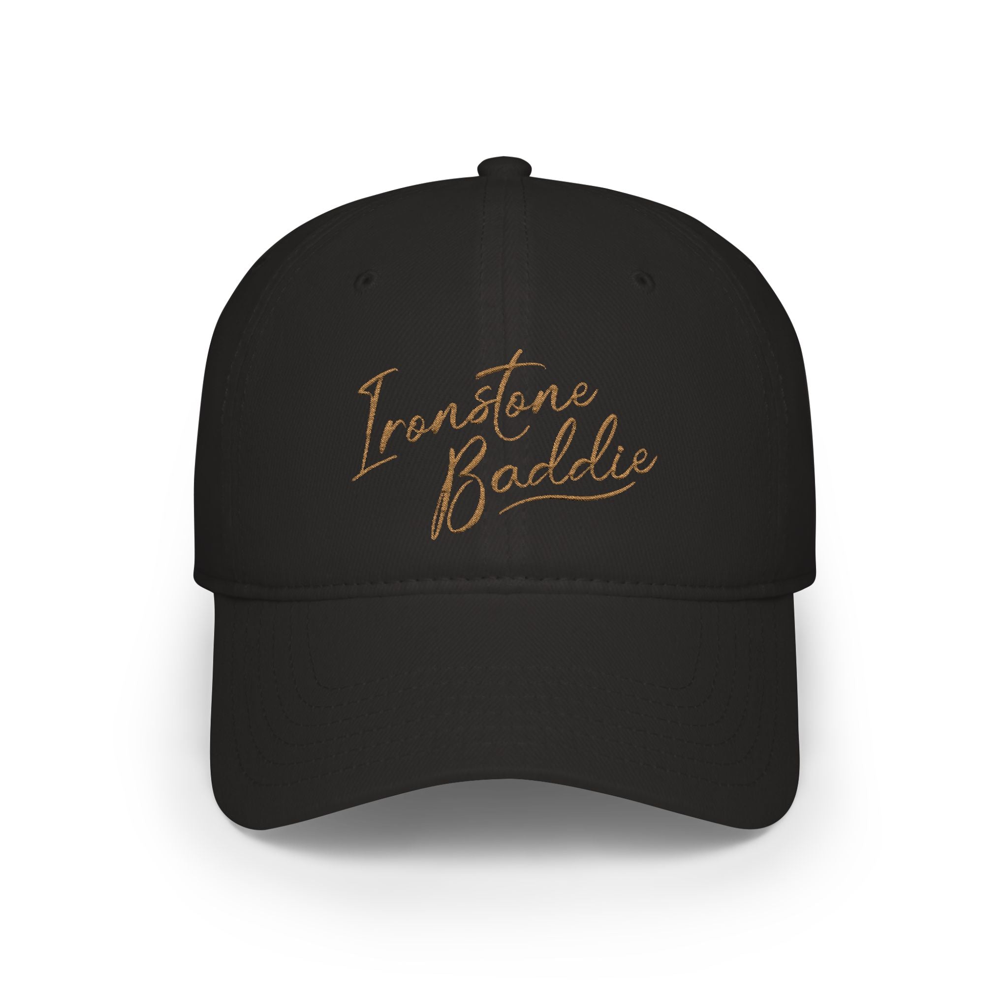 Embroidered Ironstone Baddie Baseball Cap