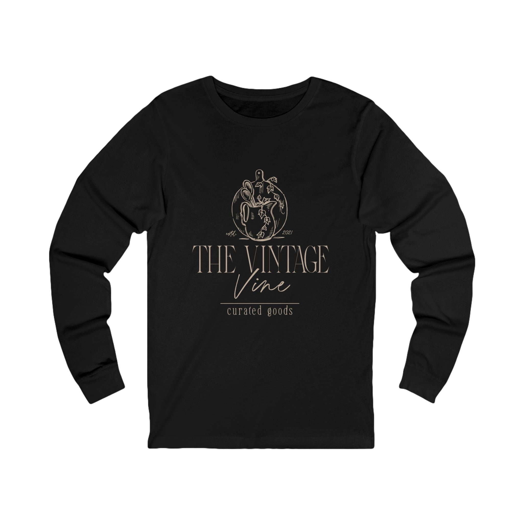 The Vintage Vine Long Sleeve Graphic Tee