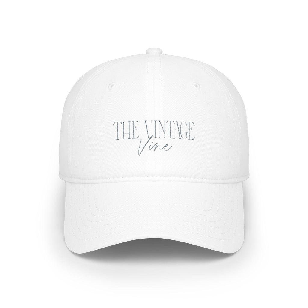 Embroidered Vintage Vine Baseball Cap