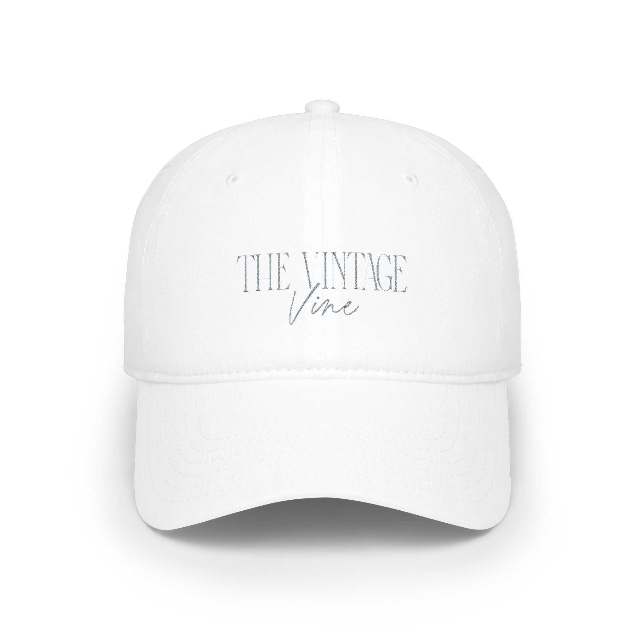 Embroidered Vintage Vine Baseball Cap