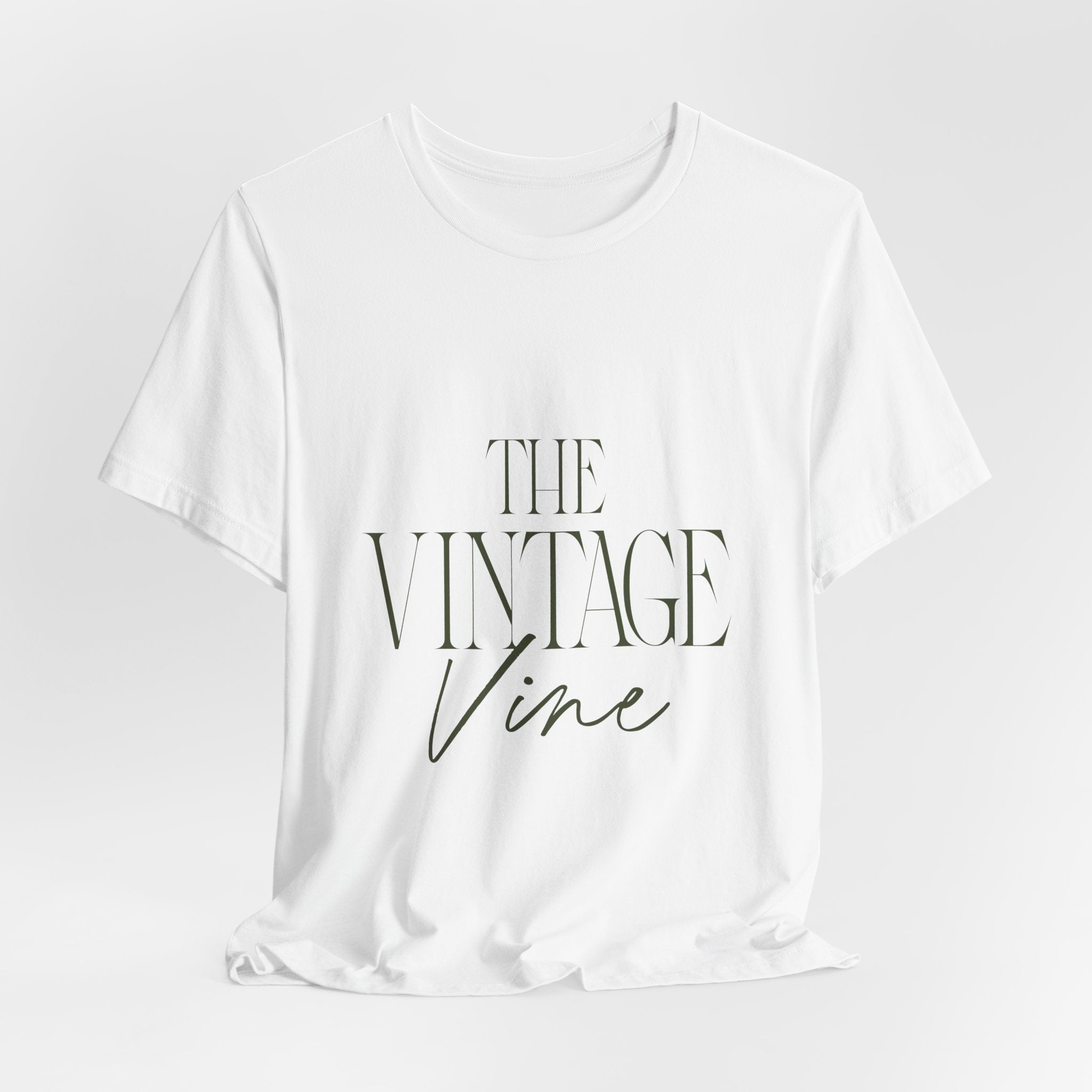 The Vintage Vine Ultra Cotton Short Sleeve Tee