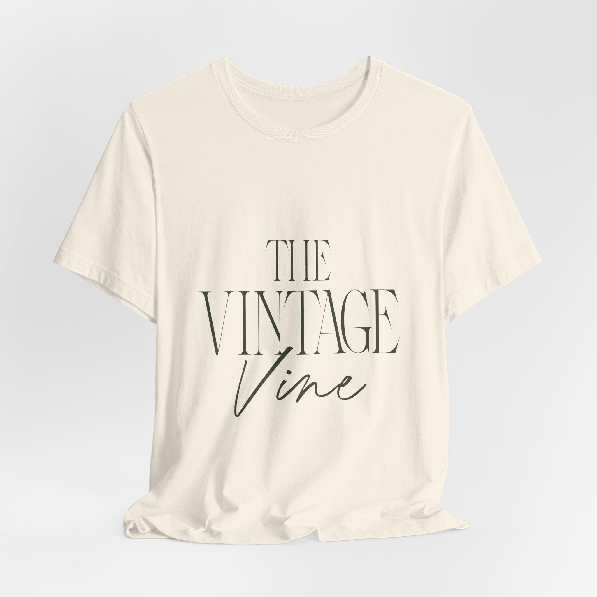 The Vintage Vine Ultra Cotton Short Sleeve Tee