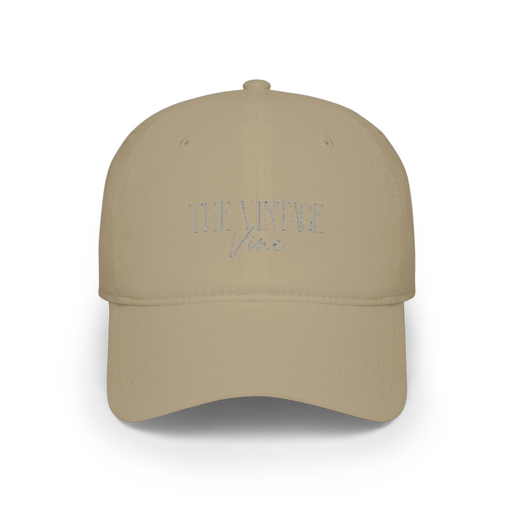 Embroidered Vintage Vine Baseball Cap