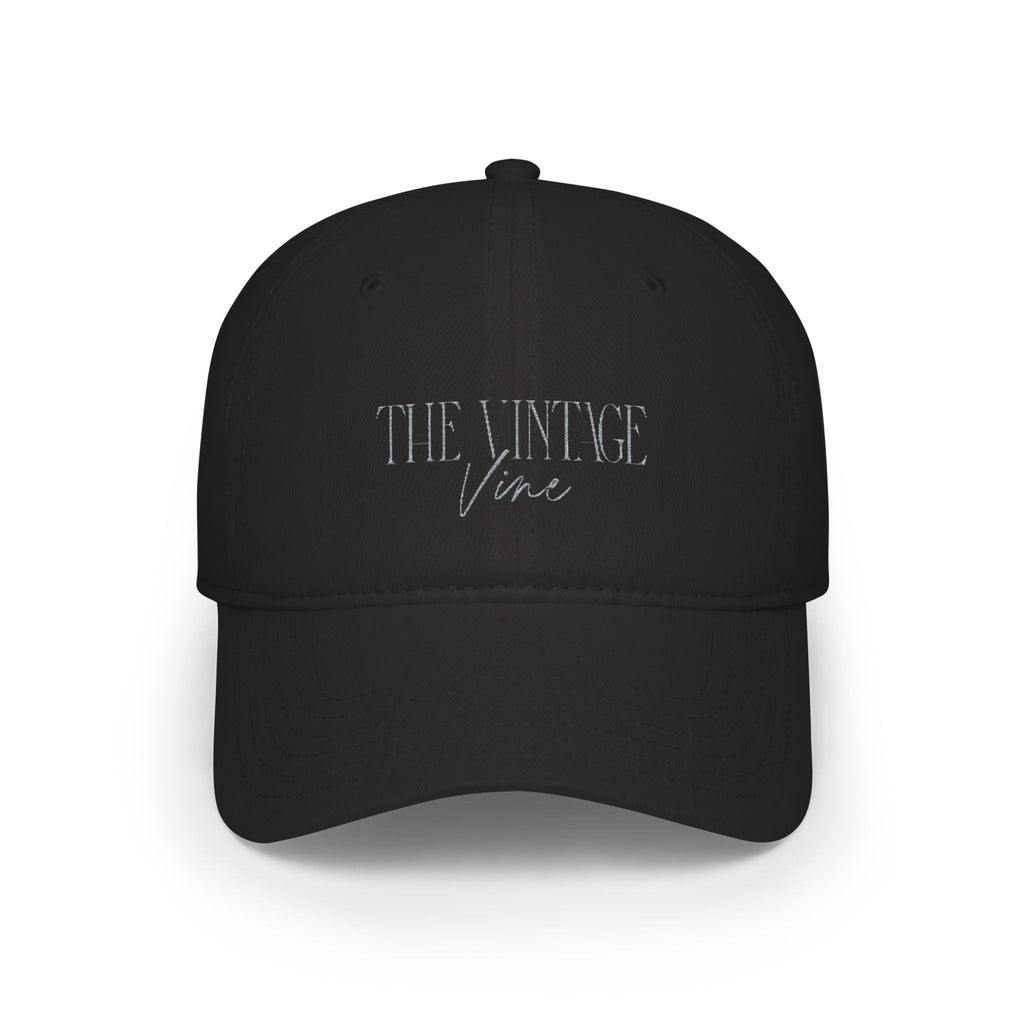 Embroidered Vintage Vine Baseball Cap