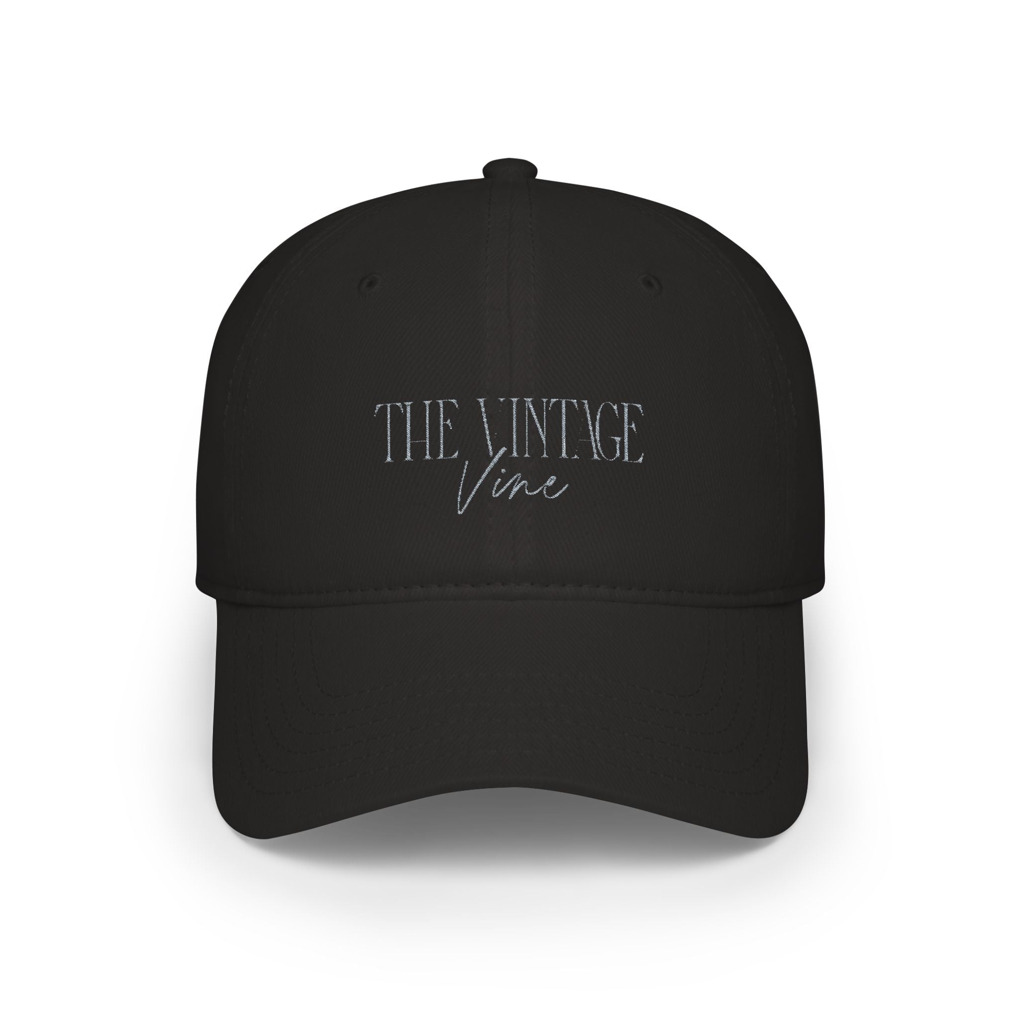 Embroidered Vintage Vine Baseball Cap