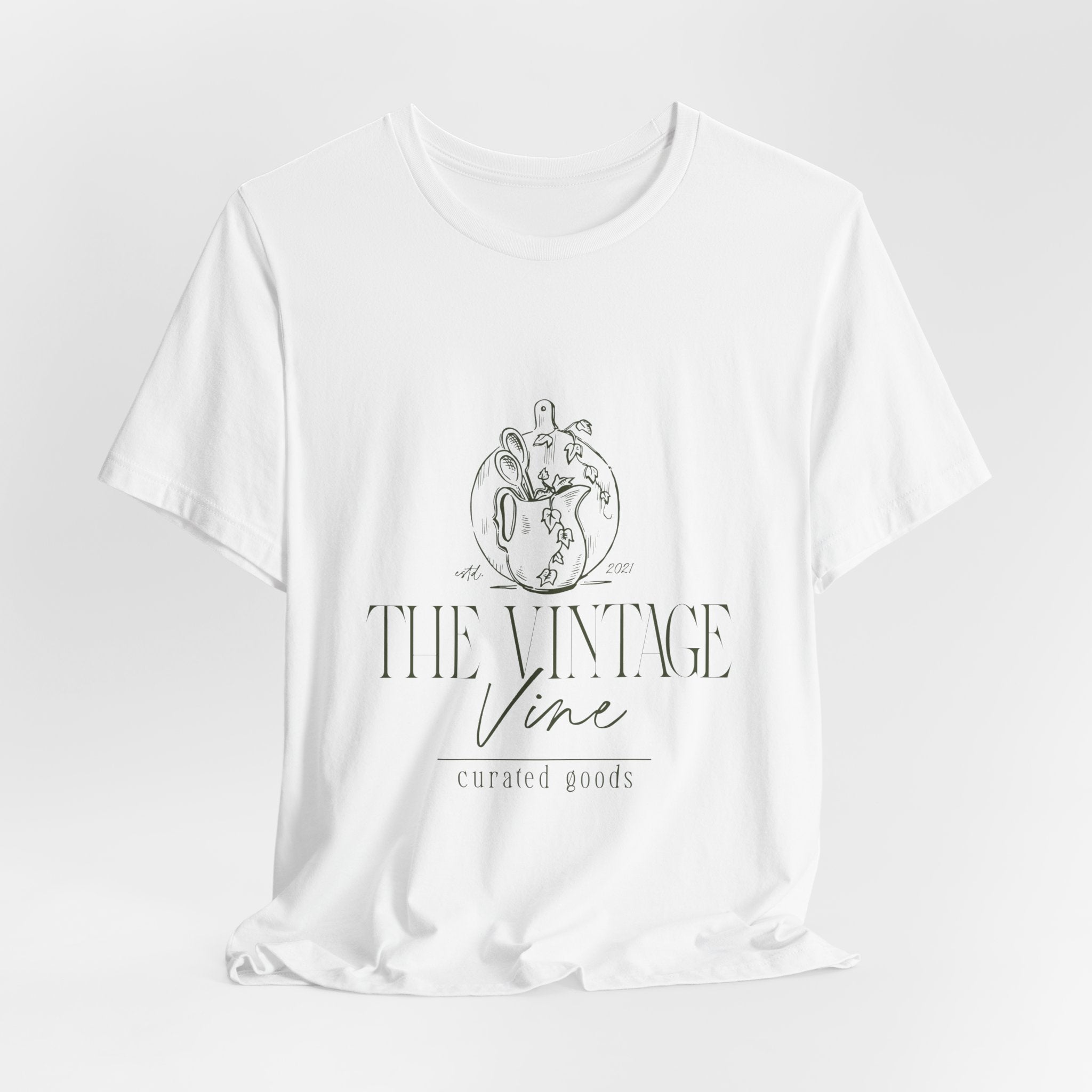 The Vintage Vine Ultra Cotton Short Sleeve Graphic Tee